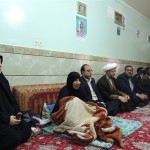 دیدار امام جمعه کارون با خانواده شهیدان تقوی فر وحزباوی