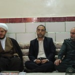 دیدار امام جمعه کارون با خانواده شهیدان تقوی فر وحزباوی