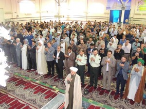 نماز عید سعید فطر در شهرستان کارون اقامه شد