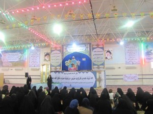جشن بزرگ دهه ولایت و امامت ویژه خواهران در شهرستان کارون برگزار شد