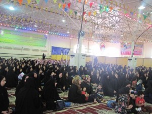 جشن بزرگ دهه ولایت و امامت ویژه خواهران در شهرستان کارون برگزار شد