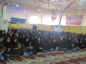 جشن بزرگ دهه ولایت و امامت ویژه خواهران در شهرستان کارون برگزار شد
