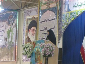 جشن بزرگ دهه ولایت و امامت ویژه خواهران در شهرستان کارون برگزار شد
