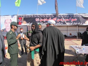 بازدید امام جمعه و مسئولین شهرستان کارون