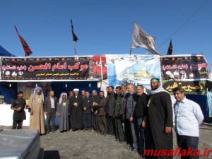 بازدید امام جمعه و مسئولین شهرستان کارون