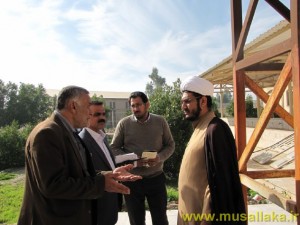 بازدید شهردار کوت عبدالله از مصلا نمازجمعه شهرستان کارون