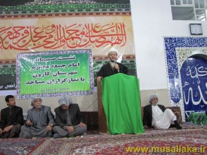 نشست صمیمی امام جمعه کارون با نماز گزاران مساجد شکاره دو