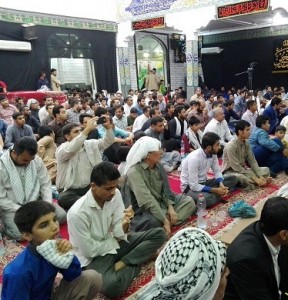 اولین کنگره شعر عربی مدافعان حرم شهرستان کارون برگزار شد