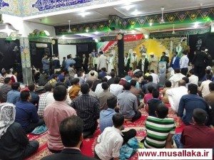 اولین کنگره شعر عربی مدافعان حرم شهرستان کارون برگزار شد