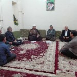 جلسه اعضای ستاد نماز جمعه با امام جمعه شهرستان کارون