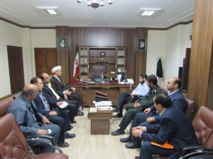 دیدار امام جمعه و جمعی از مسئولین با استاندار خوزستان