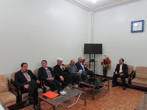 دیدار امام جمعه و جمعی از مسئولین با استاندار خوزستان