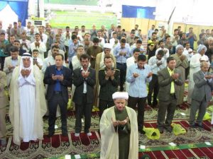نماز عید فطر در شهرستان کارون