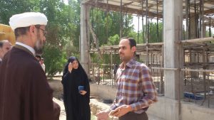 گزارش تصویری:بازدید امام جمعه کارون از کتابخانه مرکزی شهرستان