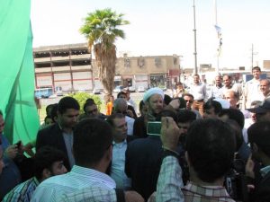 جشن افتتاح یادمان واقعه غدیر در شهرستان کارون+تصویر