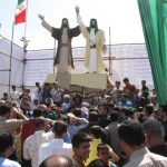 جشن افتتاح یادمان واقعه غدیر در شهرستان کارون+تصویر
