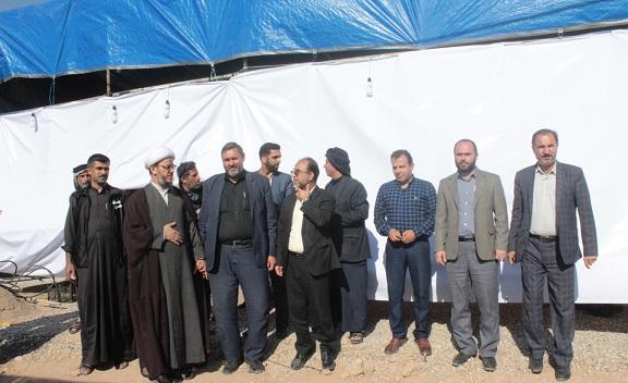 بازدید امام جمعه کارون از مواکب این شهرستان در مرز چزابه