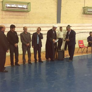 اولين جام فوتسال داخل سالن ادارات شهرستان كارون برگزار شد