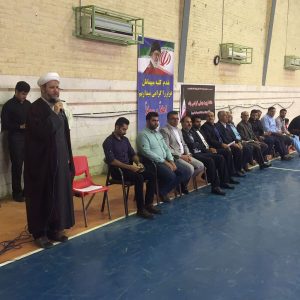 اولين جام فوتسال داخل سالن ادارات شهرستان كارون برگزار شد