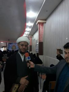 بازدید امام جمعه از برگزاری آزمون قرآن و عترت شهرستان کارون