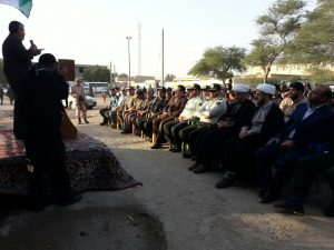 مراسم غبار روبی و عطرافشانی گلزار شهدای شهر ستان کارون
