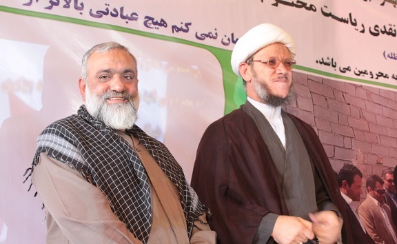 افتتاح پروژه های محرومیت زدایی در شهرستان کارون با حضور سردار نقدی