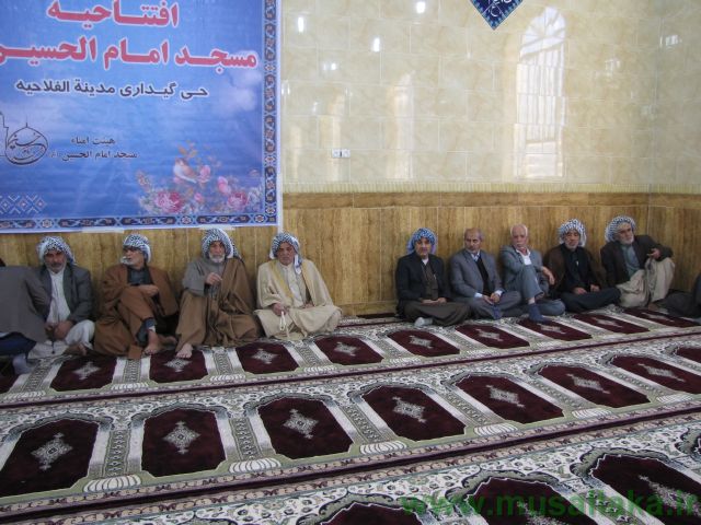 افتتاح مسجد امام حسین(ع) گیداری شادگان