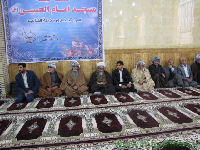 افتتاح مسجد امام حسین(ع) گیداری شادگان
