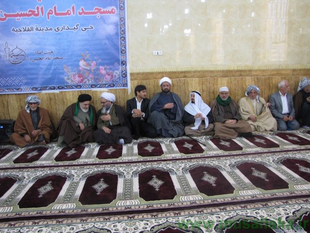 افتتاح مسجد امام حسین(ع) گیداری شادگان