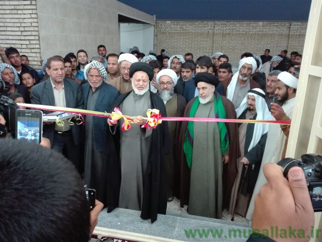 افتتاح مسجد امام حسین(ع) گیداری شادگان