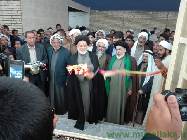 افتتاح مسجد امام حسین(ع) گیداری شادگان