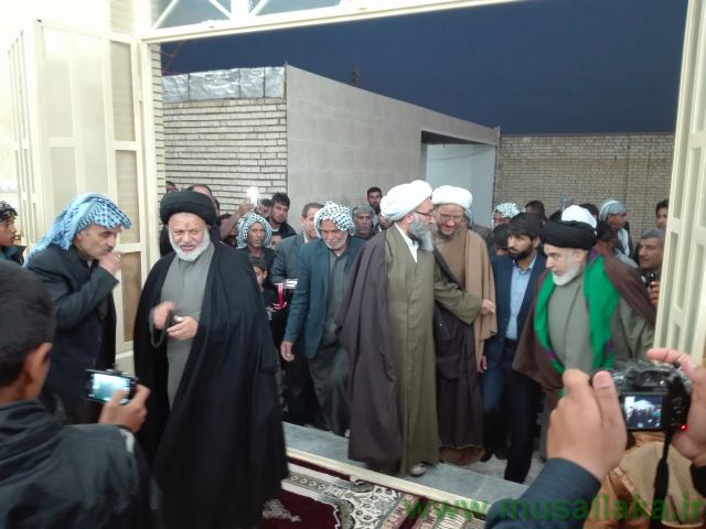 افتتاح مسجد امام حسین(ع) گیداری شادگان