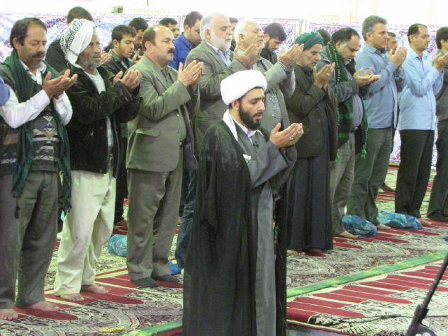 نماز طلب باران در شهرستان کارون اقامه شد