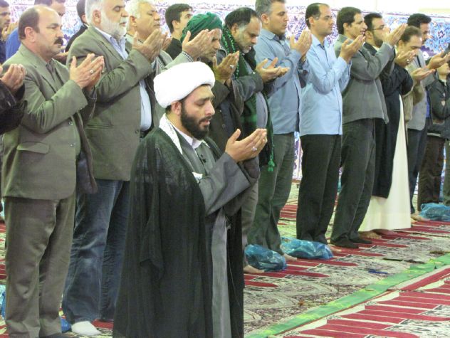 نماز طلب باران در شهرستان کارون اقامه شد