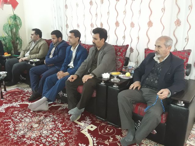 دیدار با خانواده شهدا به مناسبت دهه مبارک فجر