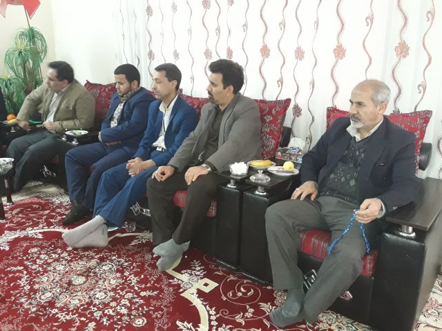 دیدار با خانواده شهدا به مناسبت دهه مبارک فجر