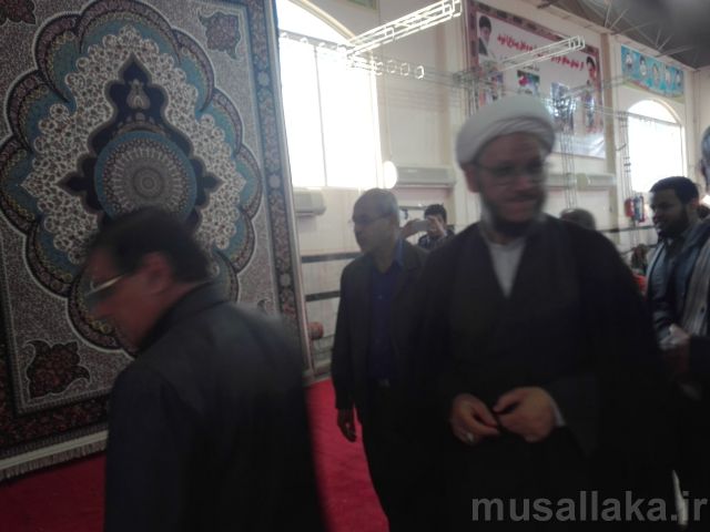 بازدید امام جمعه کارون از نمایشگاه کالای ایرانی