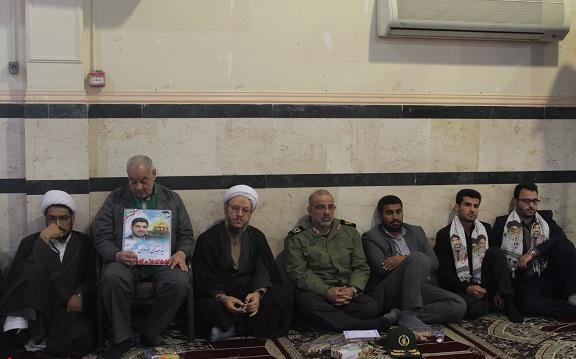 مراسم اولین سالگرد شهادت مدافع حرم عباس کردونی برگزارشد