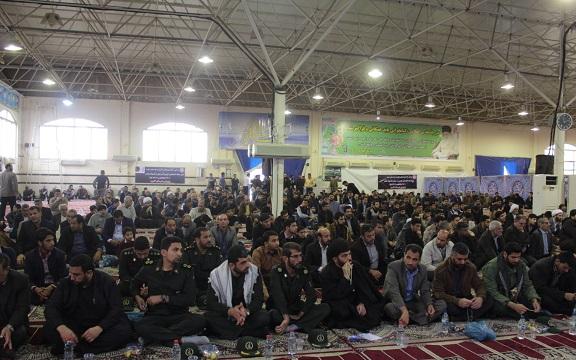 مراسم اولین سالگرد شهادت مدافع حرم عباس کردونی برگزارشد