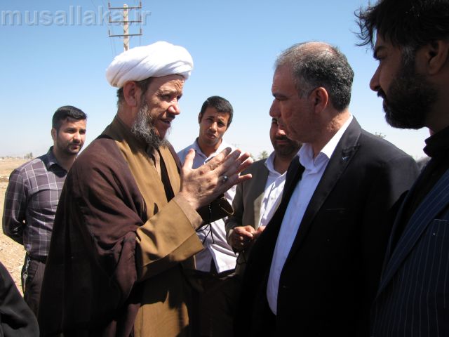 جلسه امام جمعه با مسئولین درخت کاری و محیط زیست کشور