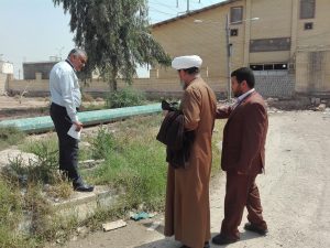 گزارش تصویری/بازدید امام جمعه کارون از مصلی