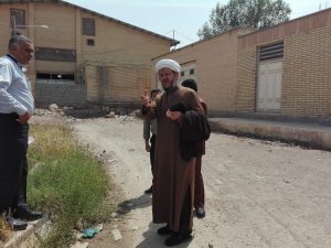 گزارش تصویری/بازدید امام جمعه کارون از مصلی