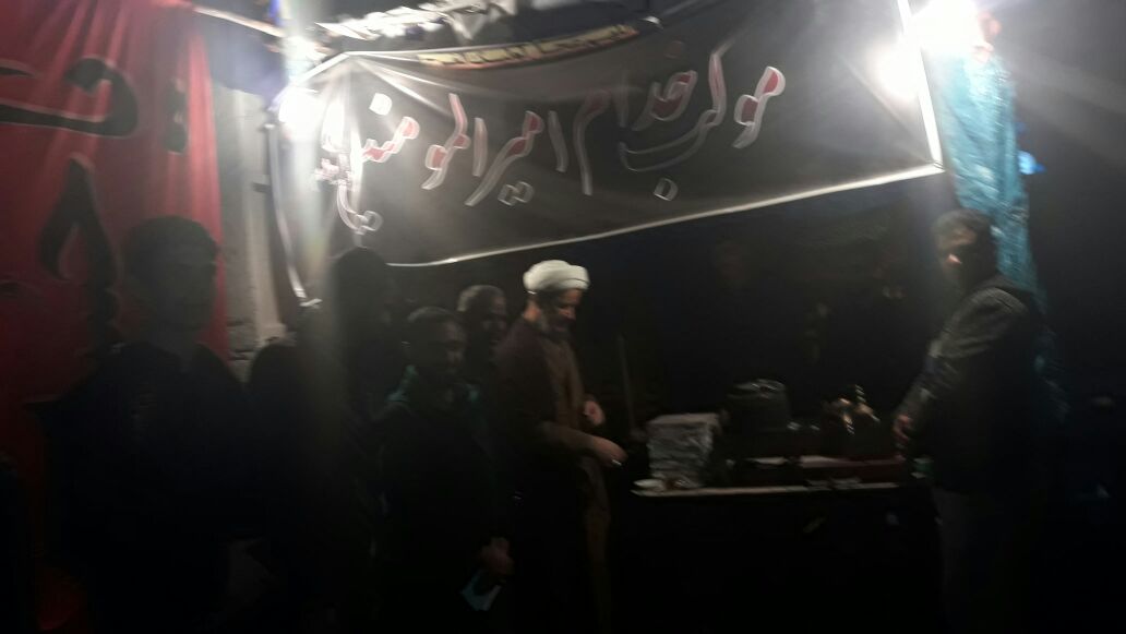 بازدید امام جمعه کارون از ایستگاه های صلواتی ایام فاطمیه