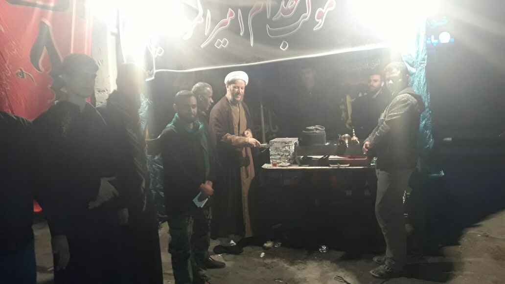 بازدید امام جمعه کارون از ایستگاه های صلواتی ایام فاطمیه