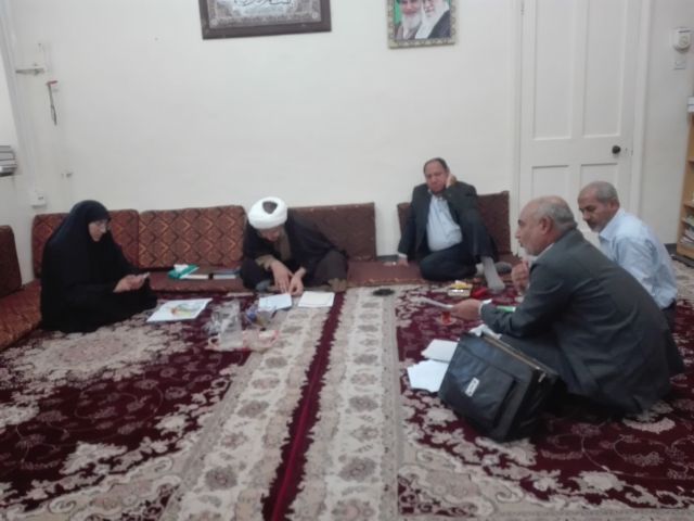 جلسه بهره مندی از امکانات شرکت نفت
