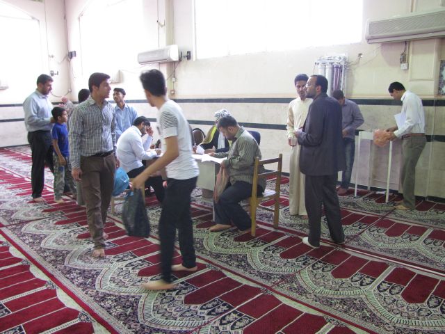 گزارش تصویری/ نظرسنجي از نمازگزاران