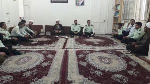 دیدار پرسنل نیروی انتظامی با امام جمعه کارون