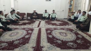 دیدار پرسنل نیروی انتظامی با امام جمعه کارون