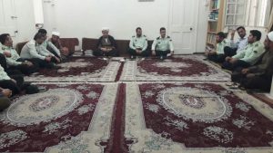 دیدار پرسنل نیروی انتظامی با امام جمعه کارون