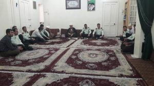 دیدار پرسنل نیروی انتظامی با امام جمعه کارون